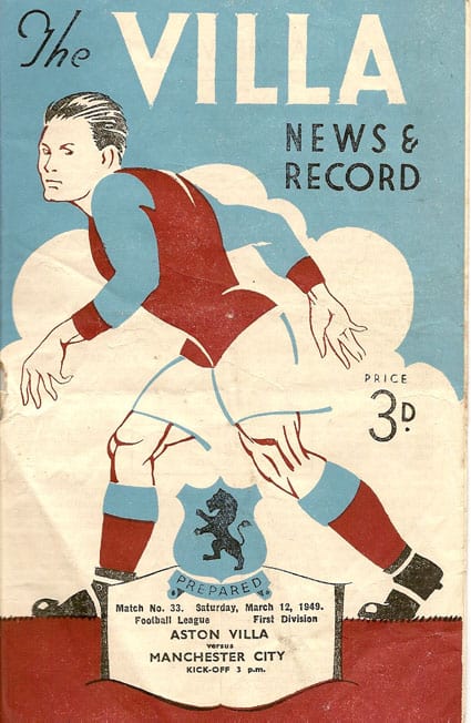 Aston Villa FC v Manchester City FC